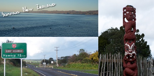 Surfing New Zealand